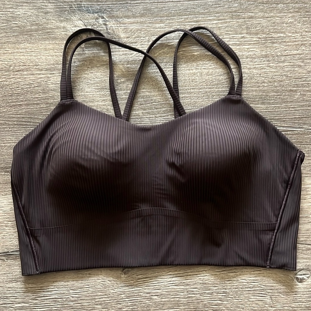 Lululemon Like a Cloud Ribbed Longline Bra